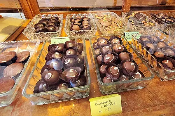 Orne's Candy Store in Boothbay Harbor, Maine