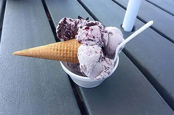Dunne's Ice Cream Stand in York, Maine