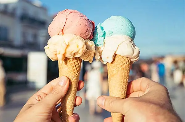 Lulu's Ice Cream stand in Rockland, Maine