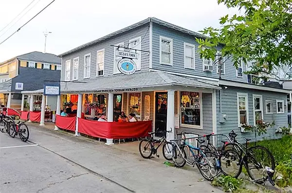 Ocean Park Soda Fountain in Old Orchard Beach, Maine