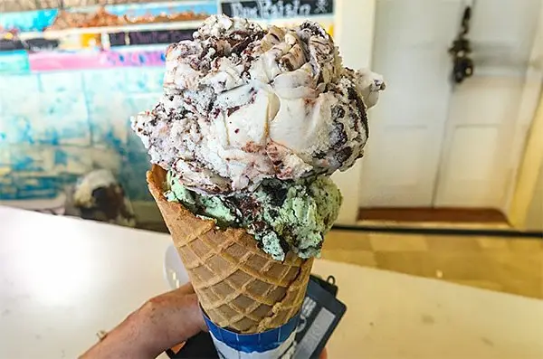 Sweet Pea's Ice Cream in Ogunquit, Maine