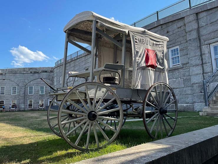 Fort Knox State Historic Site in Prospect, Maine