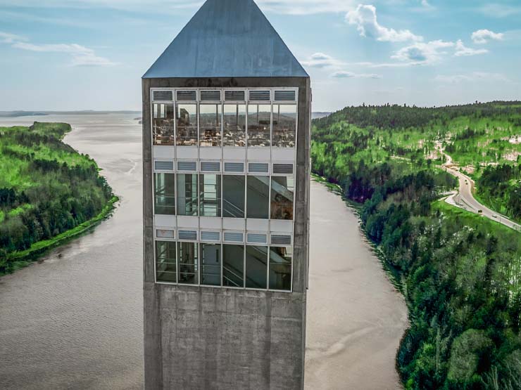 Penobscot Narrows Observatory in Prospect, Maine