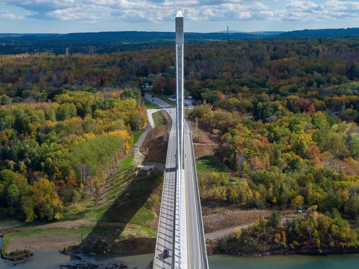 Penobscot Narrows Observatory bridge