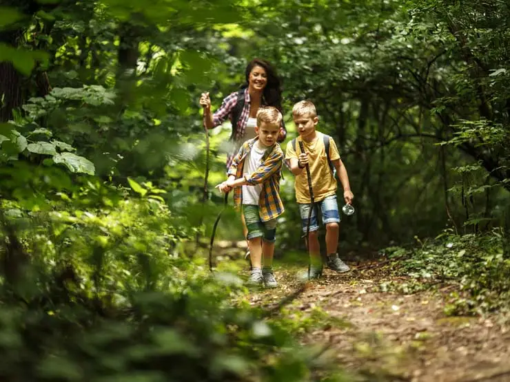 Hiking in Camden Hills State Park